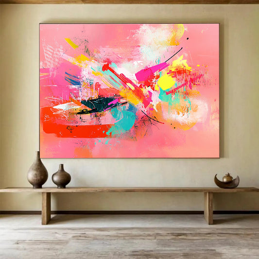 Playful Color Overlaps: Brighten Fashion Boutique & Home Office Interiors SC535