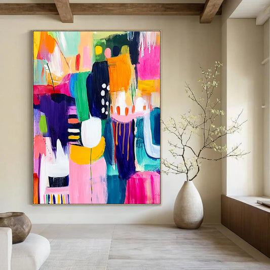 Vibrant Abstract Forms for Playful Kids’ Creativity Zone & Art - Loving Café STSC1219