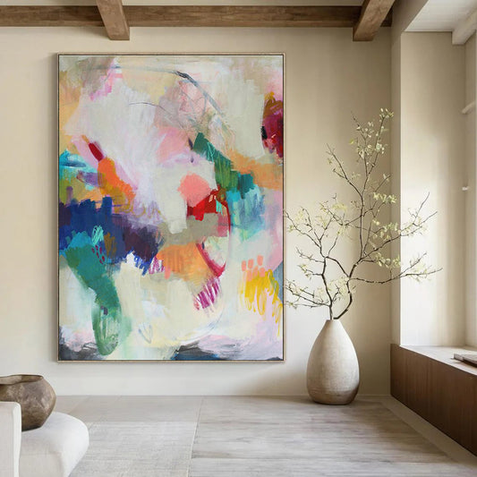 Colorful Abstract Art for Creative Agency Meeting Rooms DLZ0149