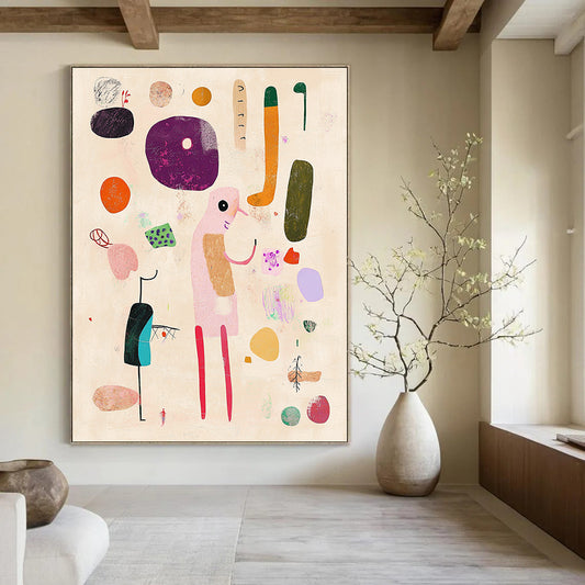 Abstract Colorful Figures for Playful Kids’ Room & Art - Loving Daycare STSC1287