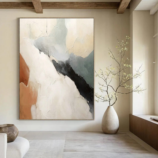 Colorful Abstract Color Block Art for Living Room & Office DLZ0438