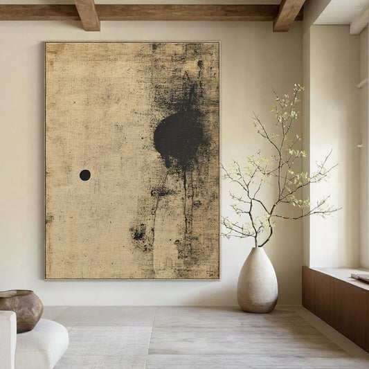 Minimalist Textured Dots for Scandinavian - Style Home & Serene Meditation Room STSC635