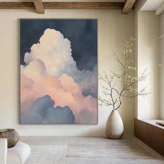 Soft Colorful Clouds Art for Romantic Home Bedroom & Sky - Gazing Café STSC1036