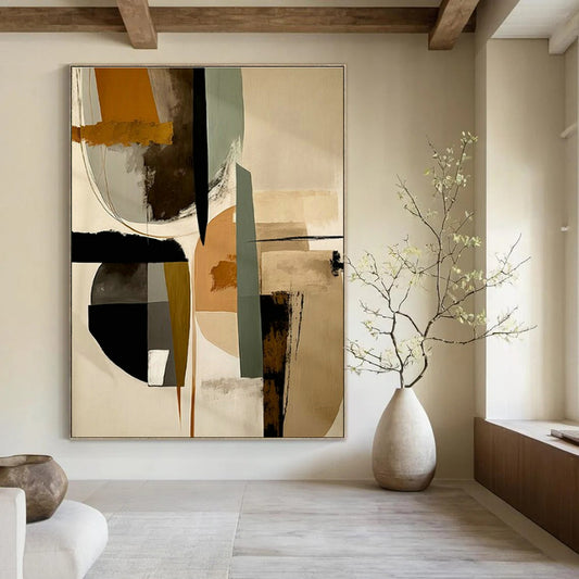 Abstract Geometric Collage for Creative Studio & Urban Loft Apartment DLZ1633