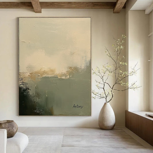 Subtle Tone Abstract for Serene Meditation Space & High - End Wellness Center STSC799
