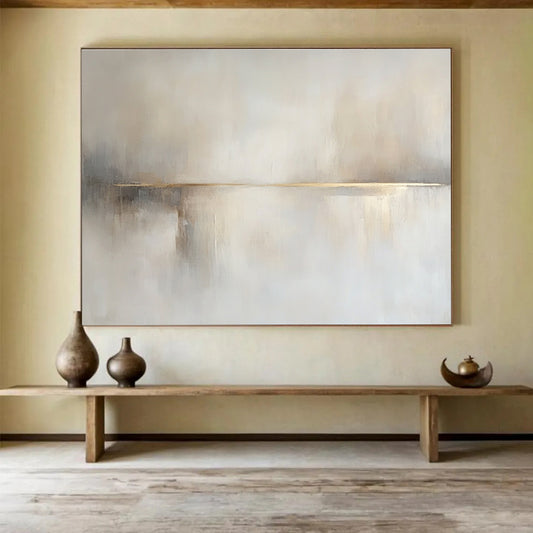 Minimalist Gold Line Art for Luxury Boutique Hotel Room & Sophisticated Home Office SC136