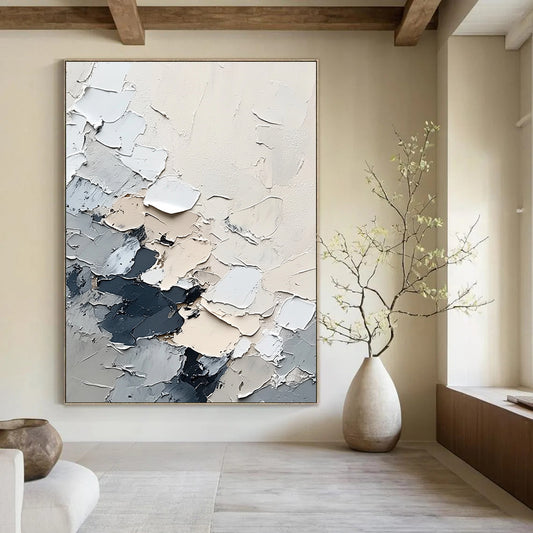 Thick Textured Abstract for Artistic Studio & Bold Home Decor STSC567