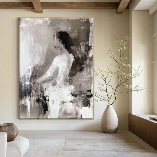 Elegant Figure Abstract Art for Bedroom & Study STSC673