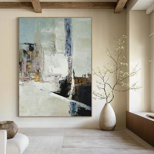 City Impression Abstract Art for Living Room & Studio DLZ0542