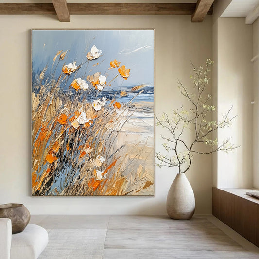 Coastal Flowers for Beachside Home & Nautical - Themed Café STSC880