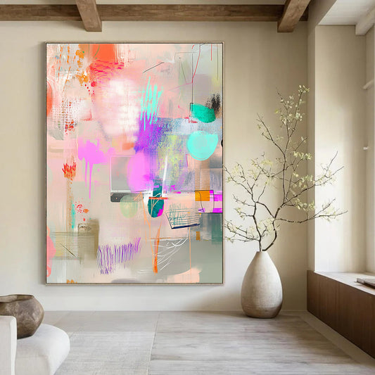 Autumnal Birch Trees Art for Cozy Living Room & Nature Gallery STSC1025