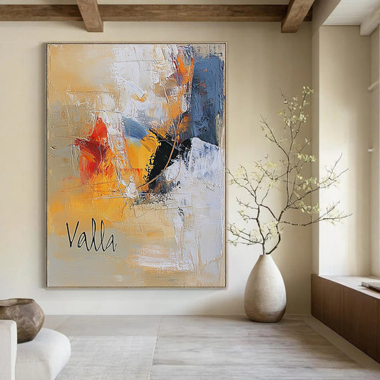 Valla's Abstract for Modern Art Studio & Sophisticated Home Office STSC580