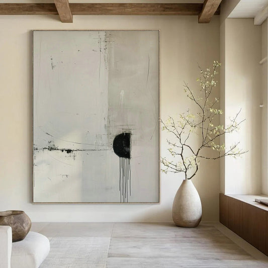 Minimalist Black - White Line Art for Bedroom & Study DLZ0421