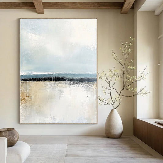 Minimalist Sea - Land Art for Hallway & Modern Apartment STSC045