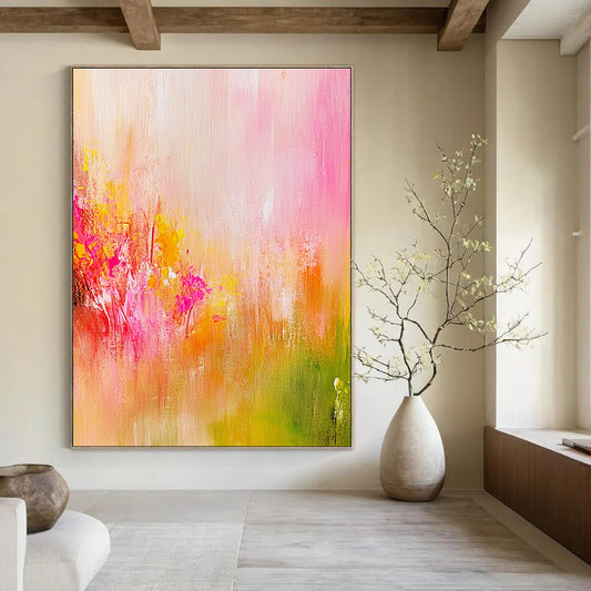 Colorful Soft Abstract for Bohemian - Style Home & Art Gallery Pop - Up STSC489