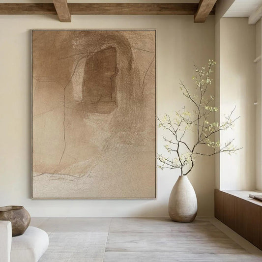 Abstract Sketch Art for Artist Studio & Contemporary Gallery DLZ2359