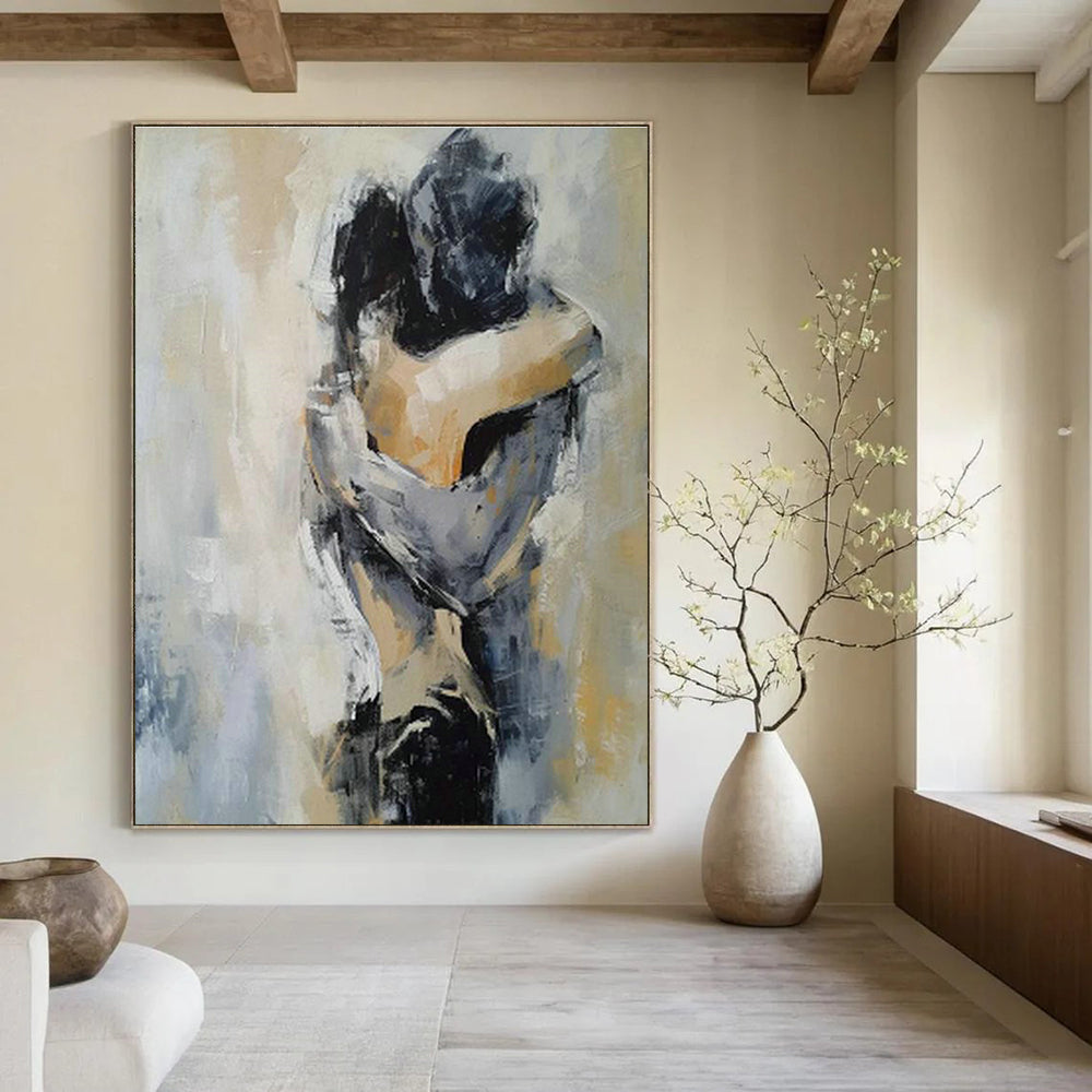 Embracing Figures Art for Romantic Restaurant Private Dining DLZ0108