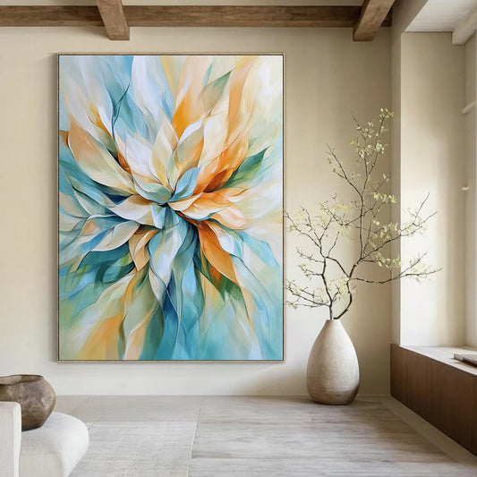 Abstract Flower Art for Bedroom & Living Room STSC670