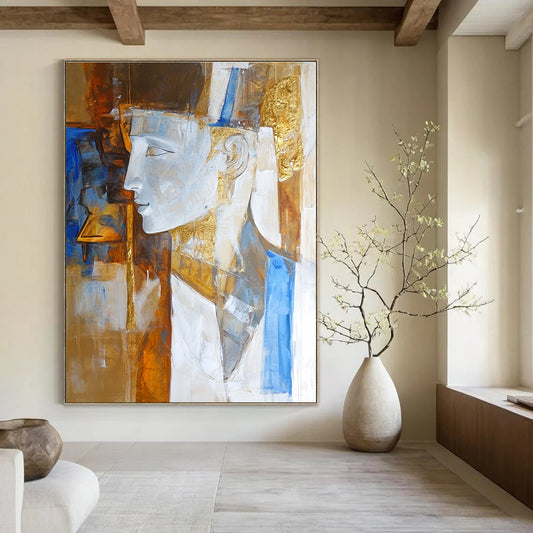 Abstract Ancient Figure for Historical - Themed Study & Art Deco Lounge STSC633