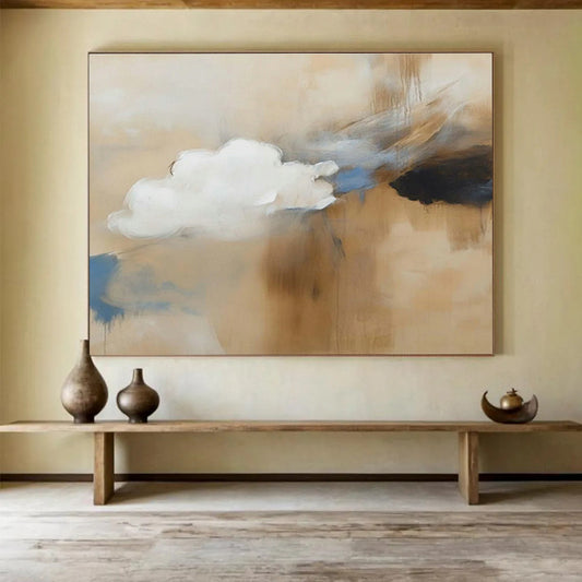 Cloud - Inspired Abstract Art for Serene Bedrooms DLZ2474