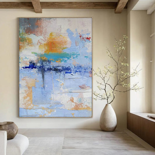 Multicolor Abstract Art for Living Room & Office DLZ0337