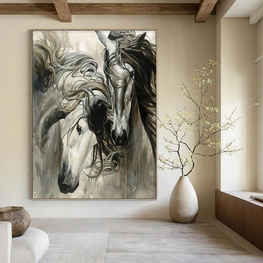 Majestic Horses Art for Horse Ranch & Living Room DLZ2344
