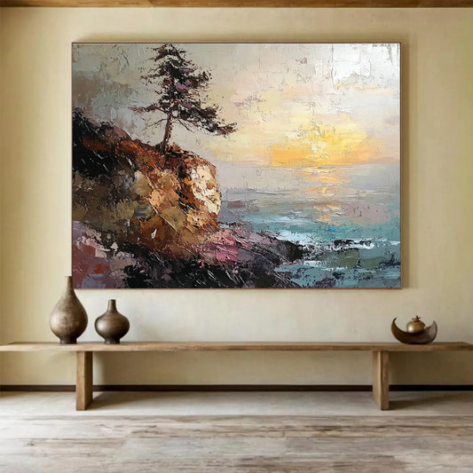 Romantic Landscape Art for Coastal Villa & Fine Dining Restaurant SC599