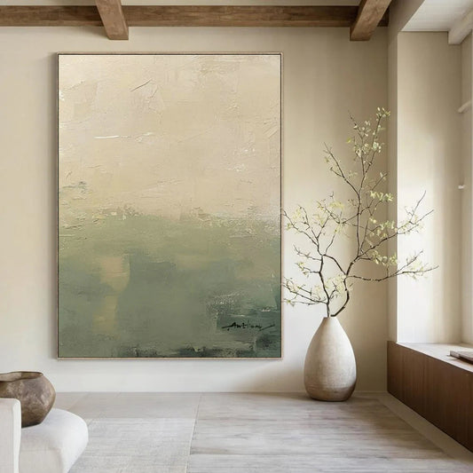 Subtle Gradient Art for Minimalist Library & Calming Dental Clinic DLZ1502