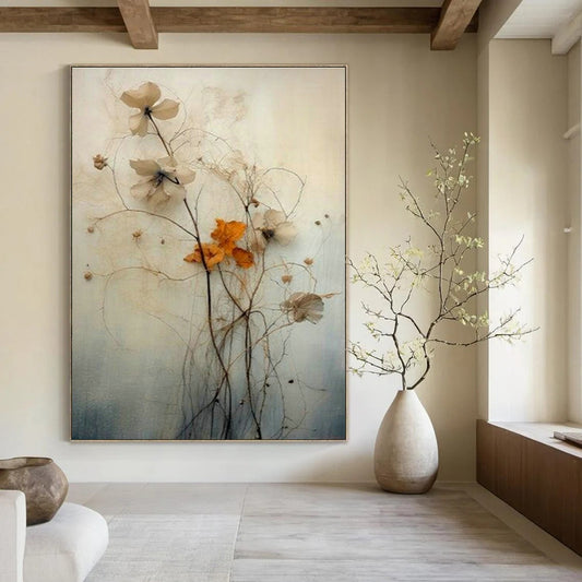 Dried Flower Art for Bedroom & Living Room DLZ0380