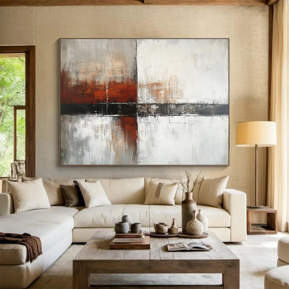 Edgy Abstract Art for Industrial Loft & Art Gallery SC592