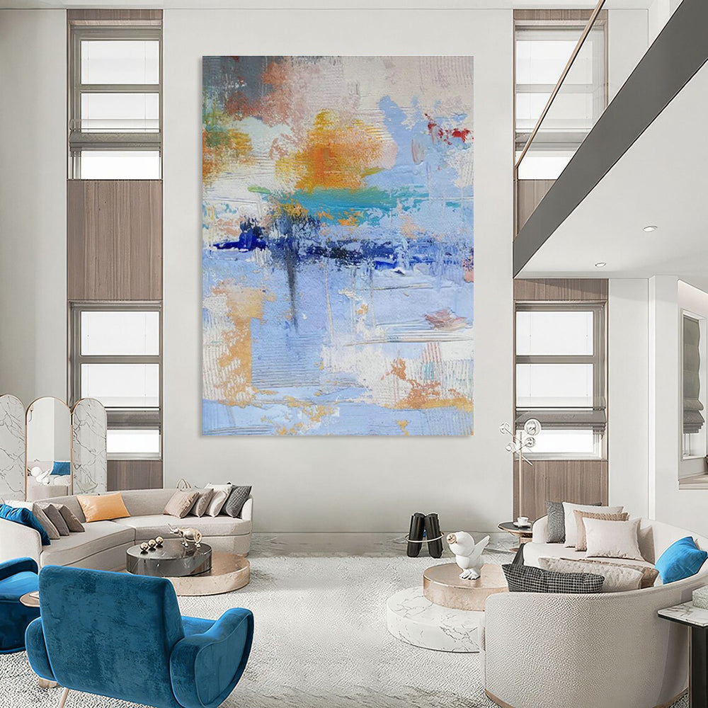 Multicolor Abstract Art for Living Room & Office DLZ0337