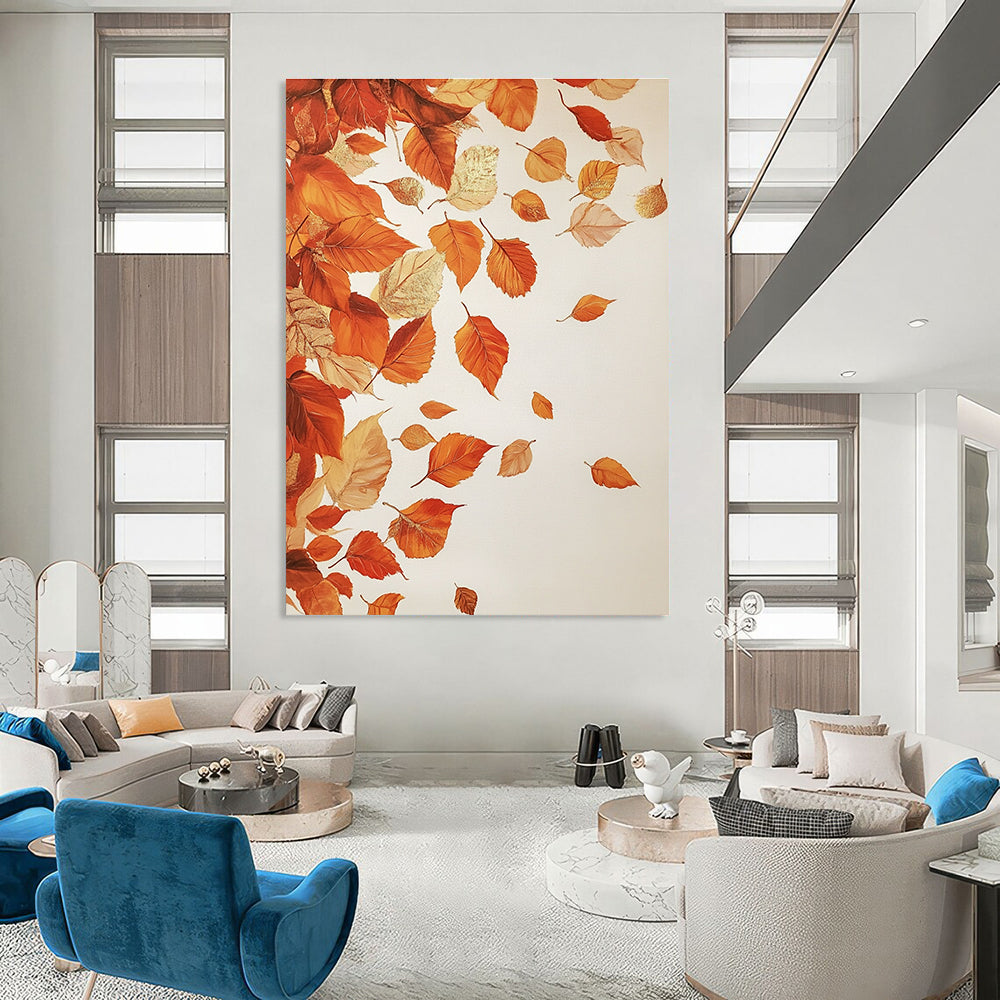 Falling Autumn Leaves for Autumn - Themed Café & Home Decor Store STSC1125