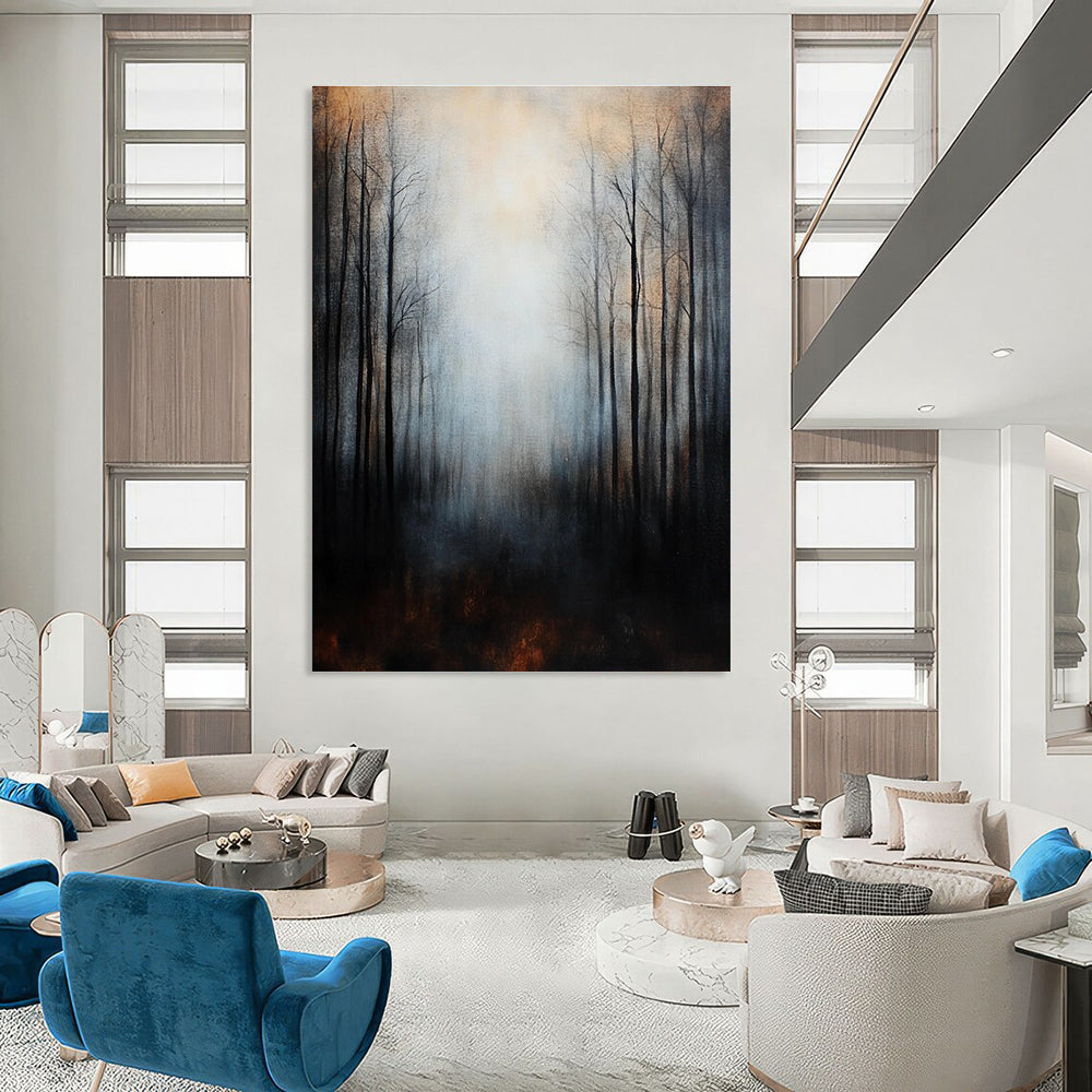 Eerie Dark Forest Art for Study & Cinema Room STSC061