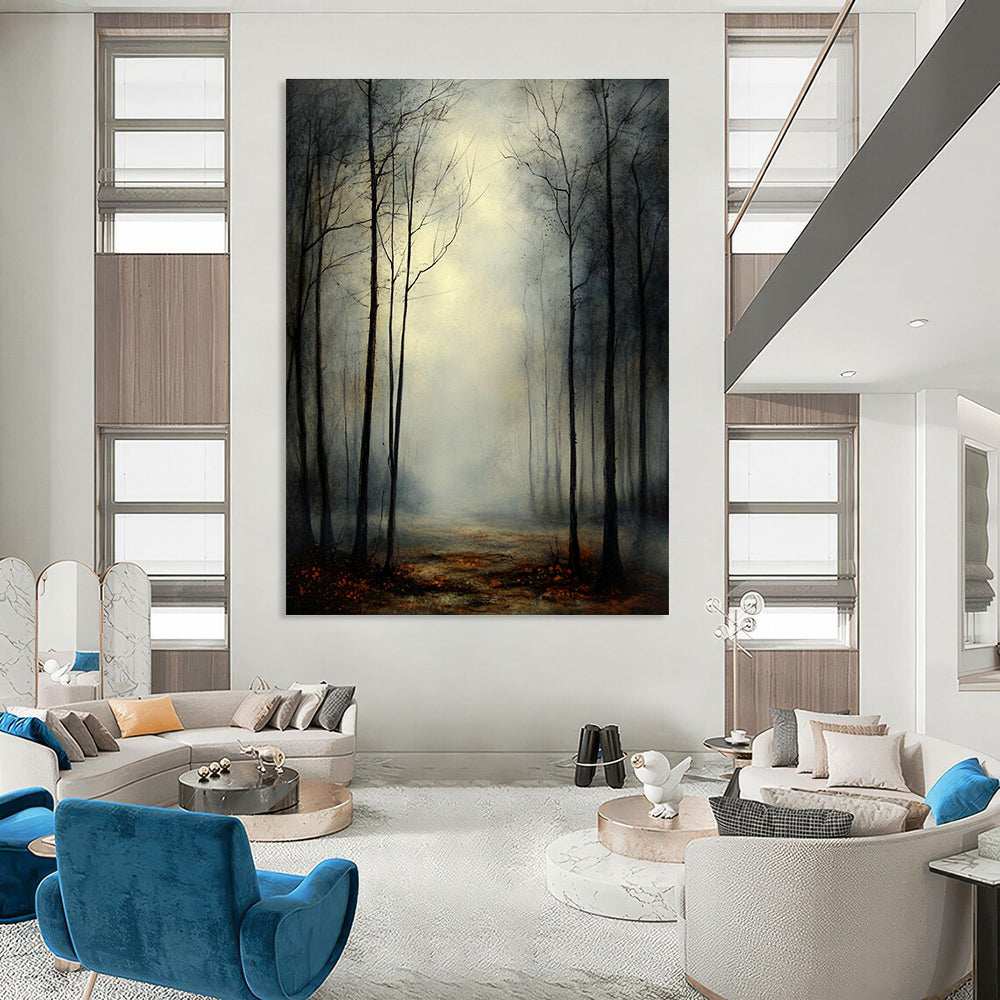 Misty Forest Path Art for Nature - Lover’s Home & Wellness Retreat STSC1099