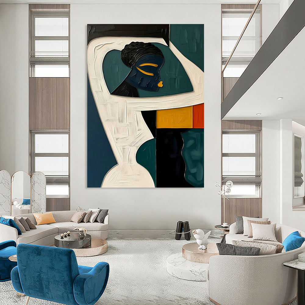 Geometric Figure Art for Modern Art Gallery & Creative Studio DLZ2171