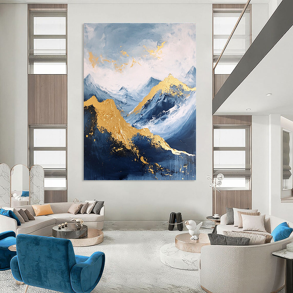 Opulent Landscape Art for Mansion Foyer & High - End Spa STSC013