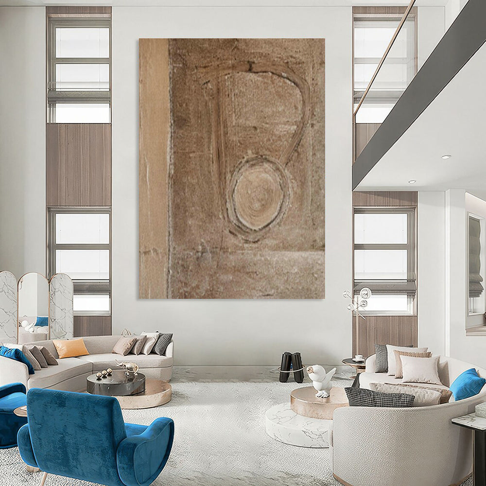 Abstract Wooden Mark Art for Rustic Home Decor & Art - Forward Studio DLZ2116
