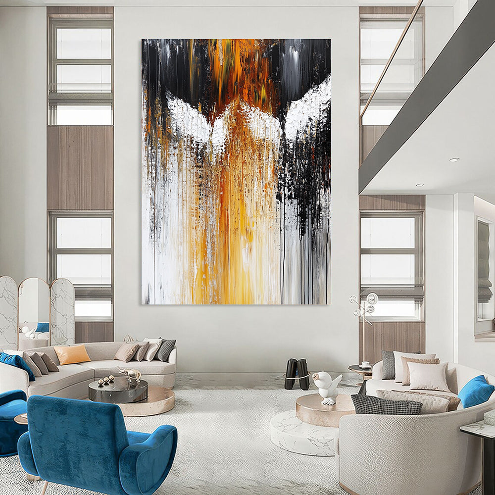 Abstract Winged Figure for Inspirational Office & Art - Themed Studio STSC203