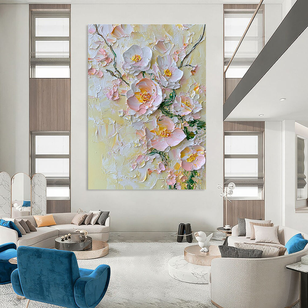Romantic Floral Art for Wedding Venue & Victorian - Style Parlor STSC004