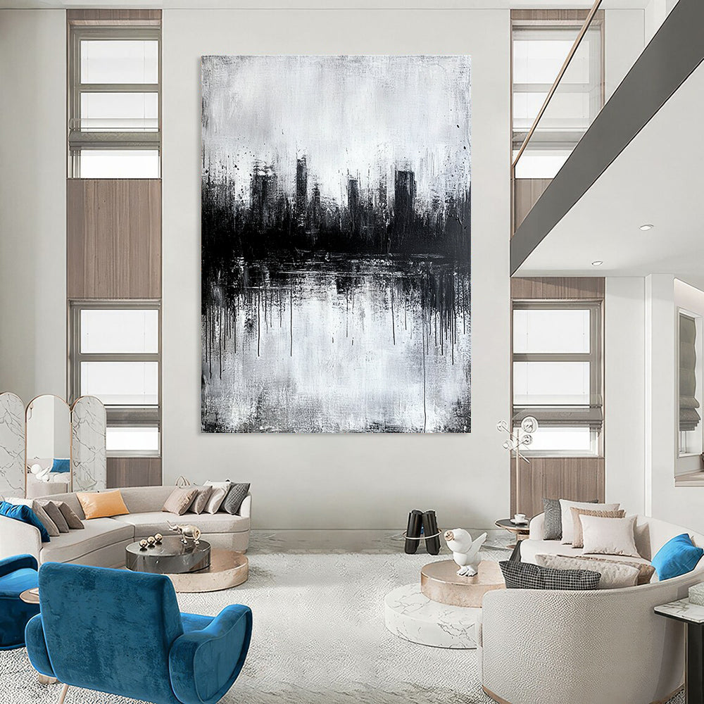 Dramatic Urban Art for Industrial Loft & Art Exhibit STSC025