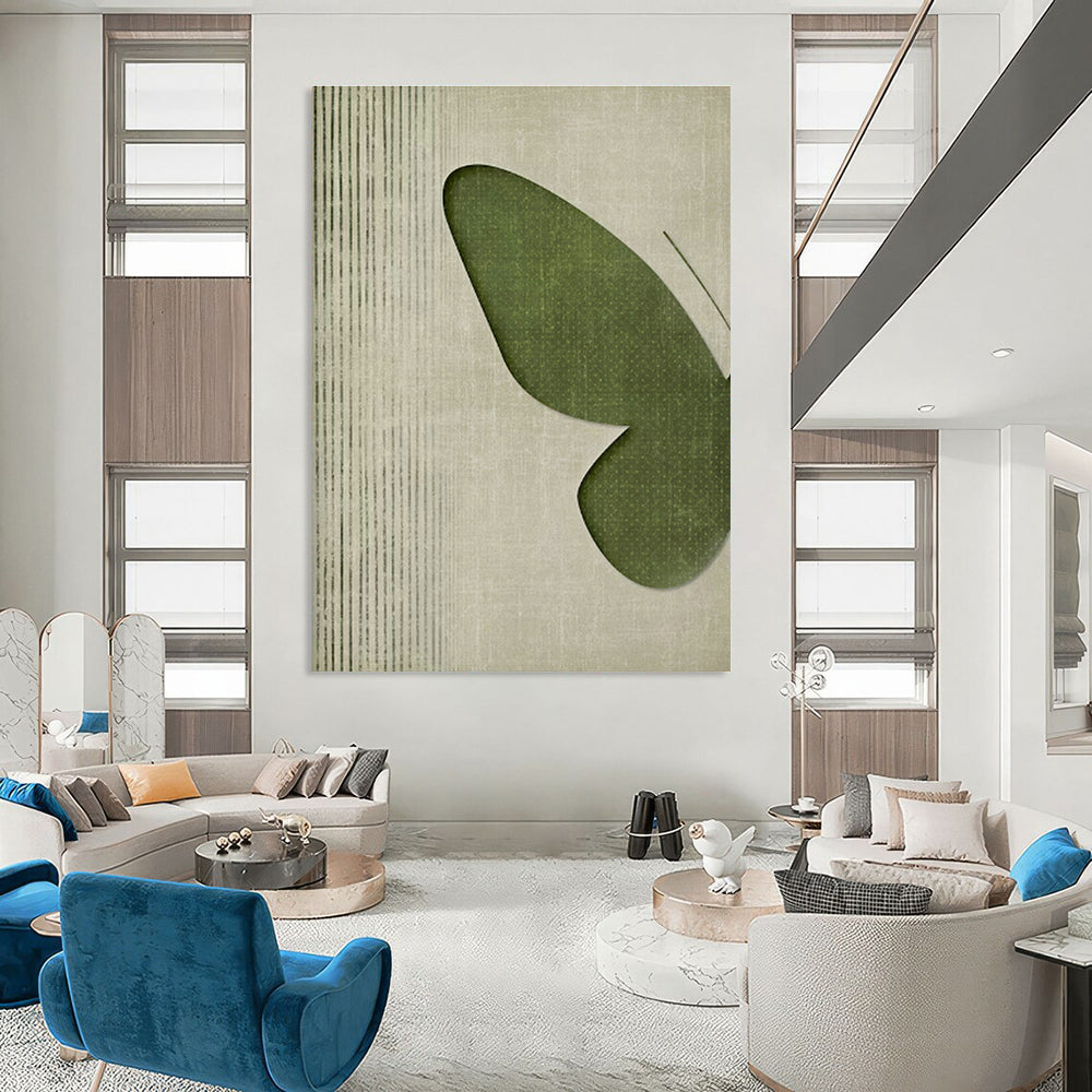 Nature - Inspired Butterfly Art for Bohemian Nursery & Garden - Themed Café DLZ1376