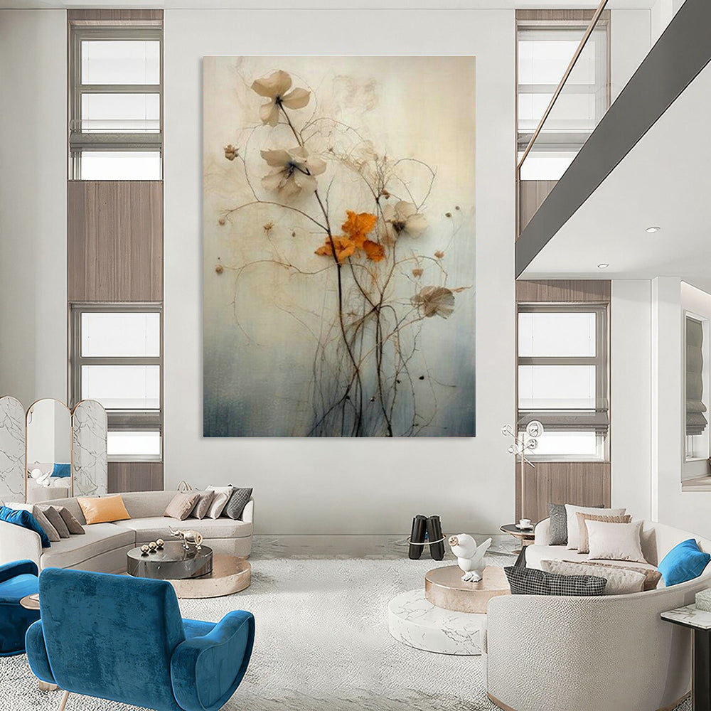 Dried Flower Art for Bedroom & Living Room DLZ0380