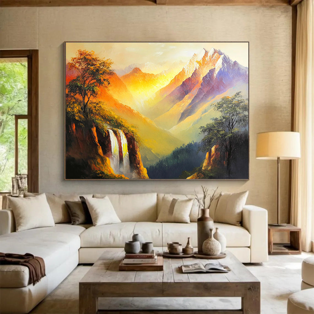 Breathtaking Mountain Art for Cabin & Nature - Lover’s Home SC579