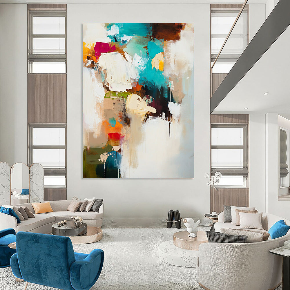 Vibrant Abstract for Creative Studio & Trendy Restaurant STSC812