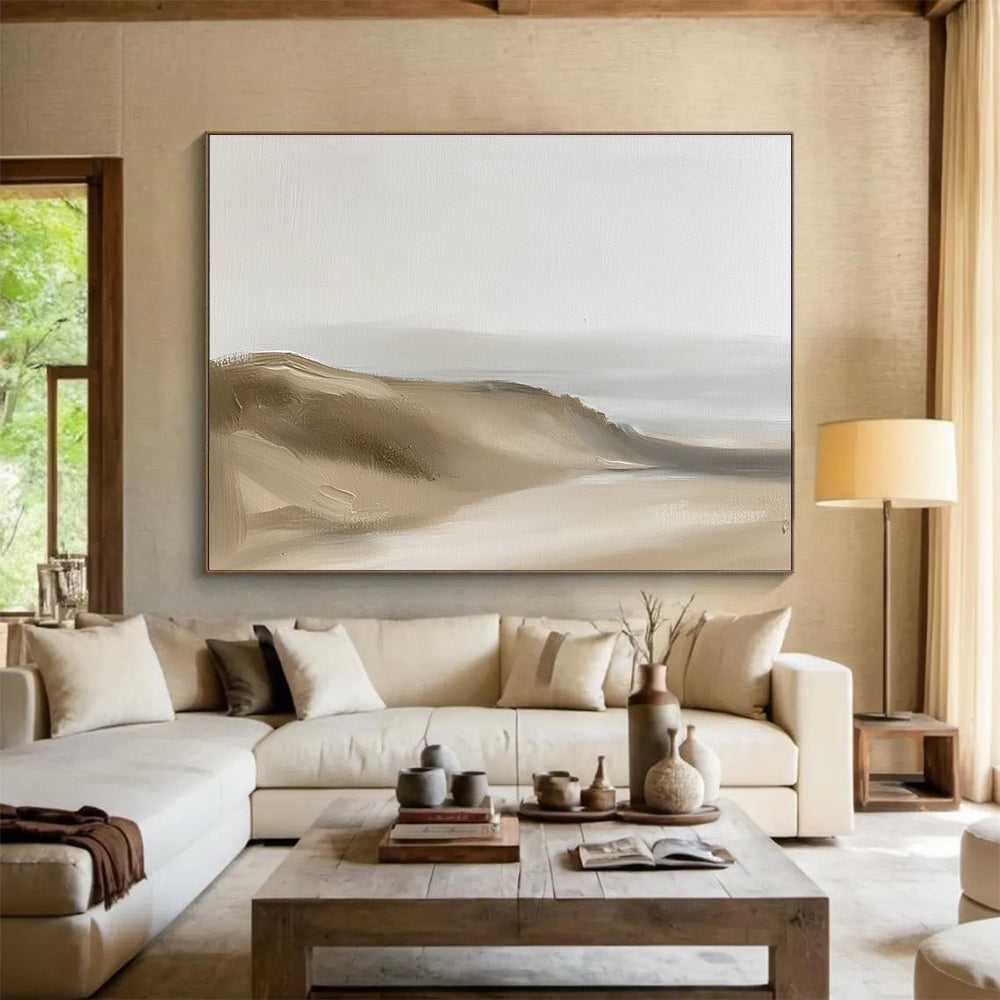 Calm Minimalist Art for Scandinavian Home & Spa SC598