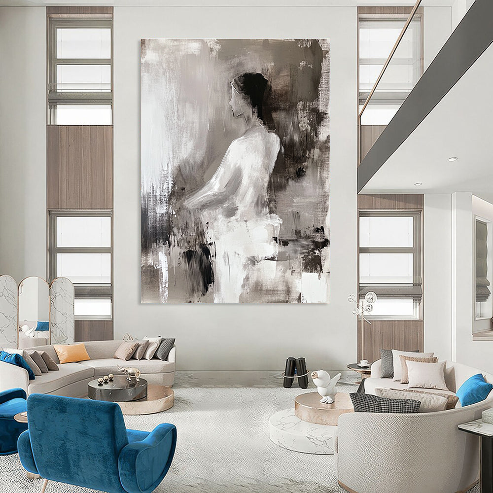Elegant Figure Abstract Art for Bedroom & Study STSC673
