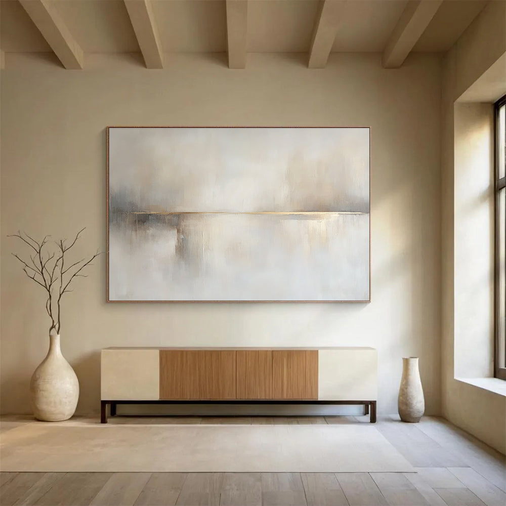 Minimalist Gold Line Art for Luxury Boutique Hotel Room & Sophisticated Home Office SC136