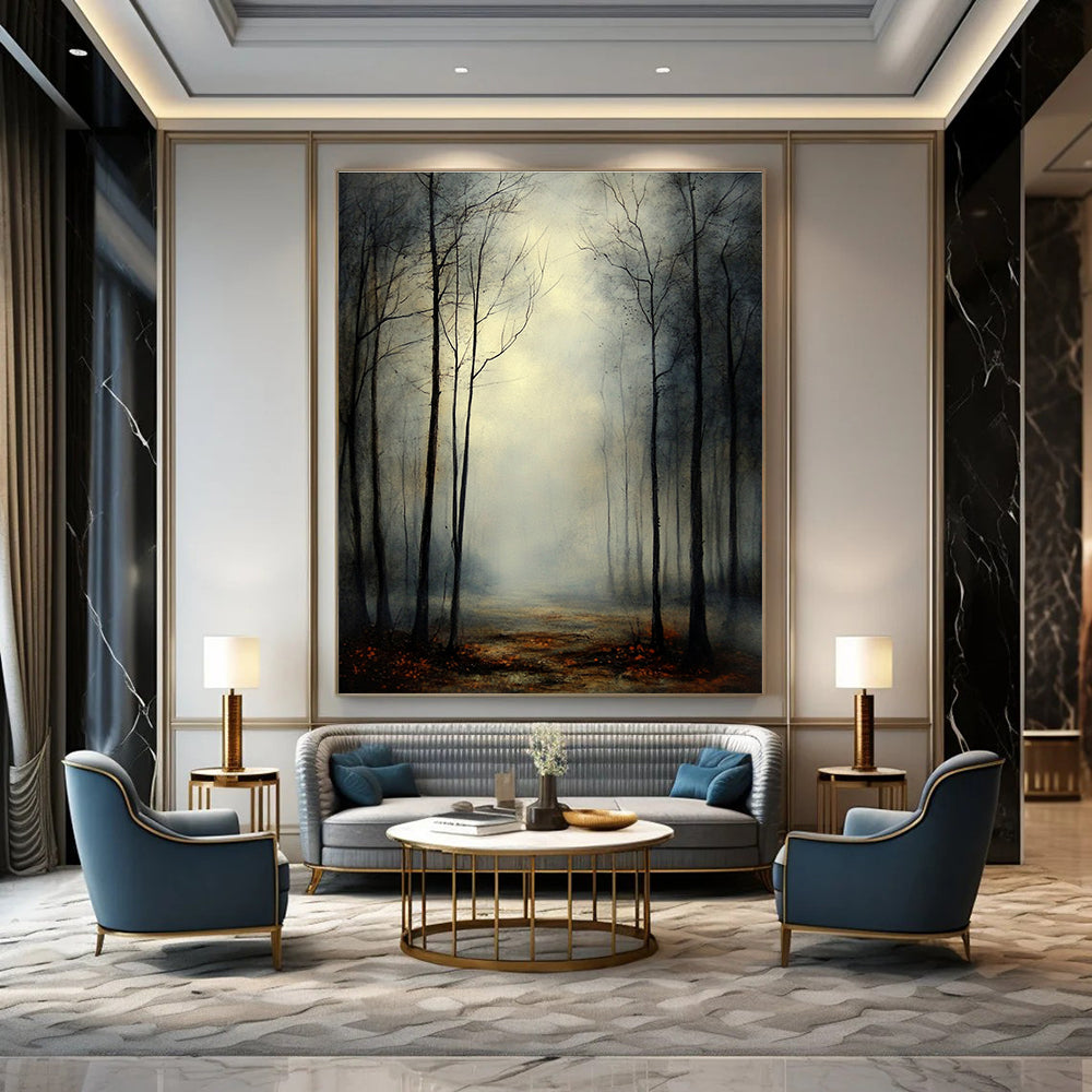 Misty Forest Path Art for Nature - Lover’s Home & Wellness Retreat STSC1099