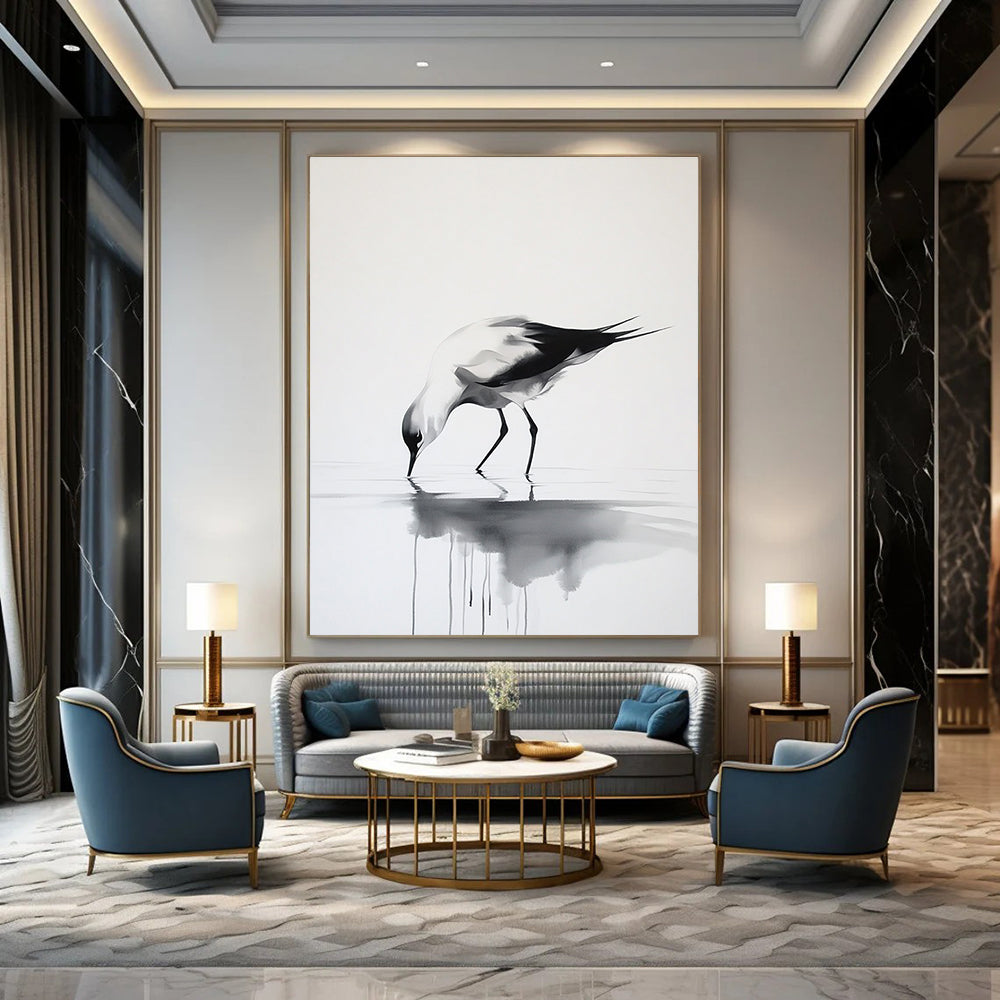 Second Ink Wash Bird STSC907