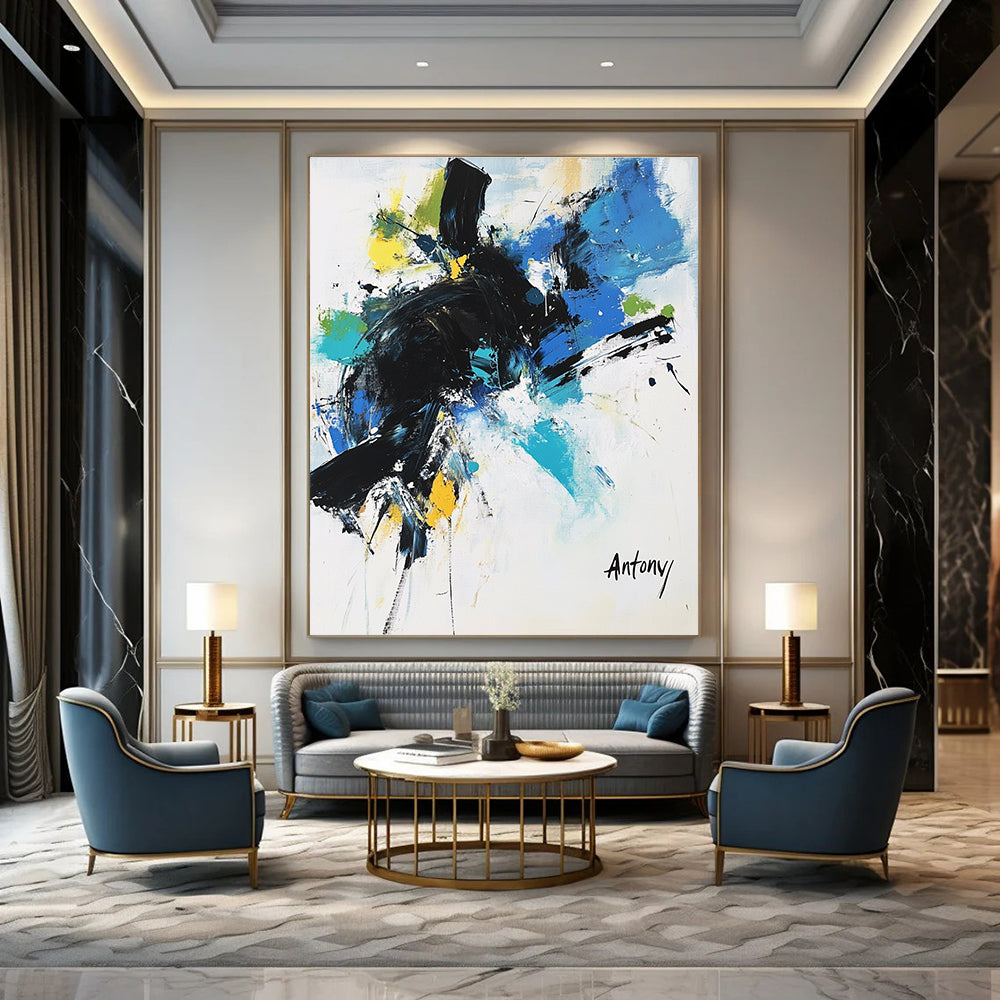 Bold Modern Art for Creative Hub & Art Gallery STSC038